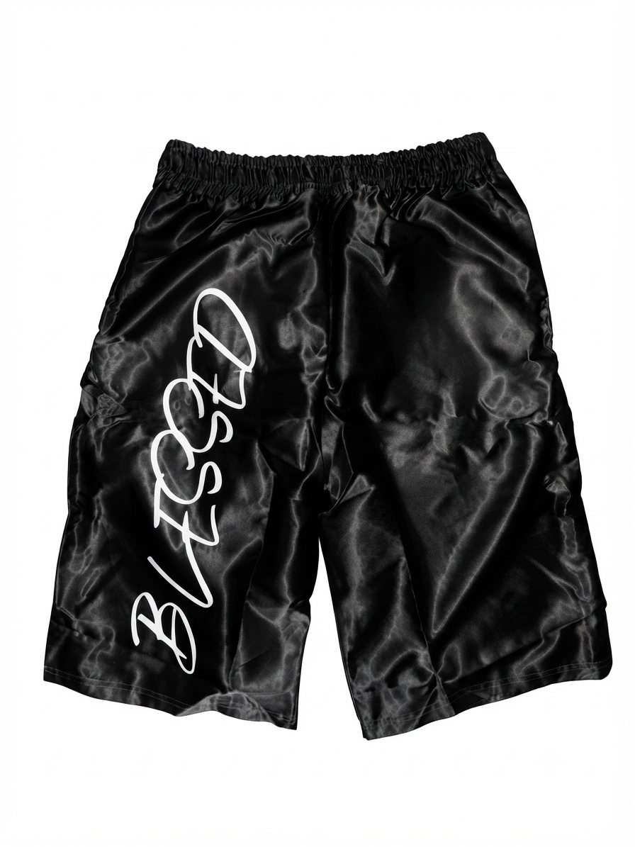 Black BLESSED SHORT