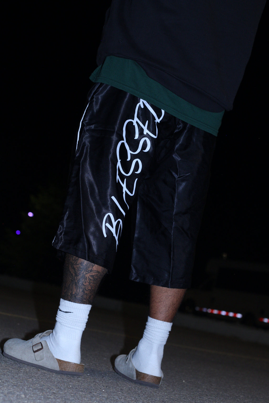 Black BLESSED SHORT
