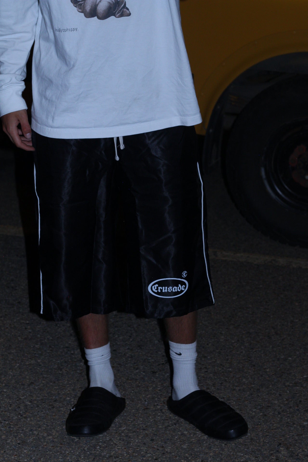 Black BLESSED SHORT